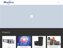 Tablet Screenshot of magneto-td.com